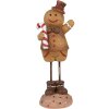 Clayre & Eef 6PR4272 Decorazione omino di pan di zenzero 7x7x18 cm
