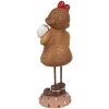 Clayre & Eef 6PR4273 Decorazione omino di pan di zenzero 10x8x23 cm