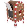 Clayre & Eef 6Y5628 Cassetta delle lettere 22x18x34 cm