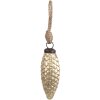 Clayre & Eef 6GL4552S Stelle filanti per lalbero di Natale 5x4x10 cm