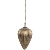 Clayre & Eef 6GL4555XL Bomboniere per albero di Natale Ø 16x25 cm