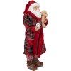 Clayre & Eef 65627 Decorazione Babbo Natale 27x13x50 cm