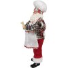 Clayre & Eef 65629 Decorazione Babbo Natale 16x9x28 cm