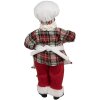 Clayre & Eef 65629 Decorazione Babbo Natale 16x9x28 cm