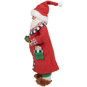 Clayre & Eef 65630 Decorazione Babbo Natale 15x9x28 cm