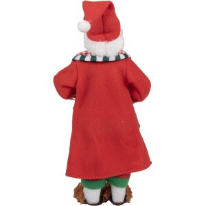 Clayre & Eef 65630 Decorazione Babbo Natale 15x9x28 cm