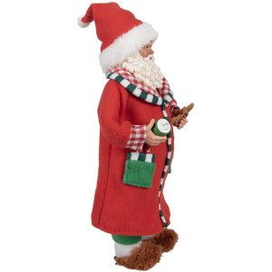 Clayre & Eef 65630 Decorazione Babbo Natale 15x9x28 cm