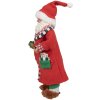 Clayre & Eef 65630 Decorazione Babbo Natale 15x9x28 cm