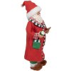 Clayre & Eef 65630 Decorazione Babbo Natale 15x9x28 cm