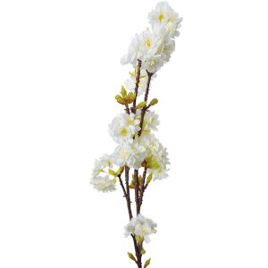 Clayre & Eef 5PL0093 Ramo decorativo con fiori Bianco...