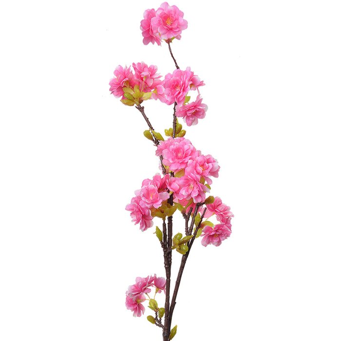 Clayre & Eef 5PL0095 Ramo decorativo con fiori rosa 10x8x92 cm