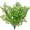 Clayre & Eef 6PL0298 Ramo decorativo Felce persiana verde 14x6x56 cm