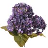 Clayre & Eef 6PL0304 Fiore artificiale Ortensia Viola Verde 18x16x44 cm