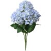 Clayre & Eef 6PL0305 Fiore artificiale Ortensia Viola Verde 15x15x45 cm