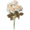 Clayre & Eef 6PL0308 Fiore Artificiale Rosa Bianco Verde 16x16x47 cm