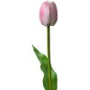 Clayre & Eef 6PL0311 Tulipano artificiale rosa 4x4x32 cm Fiore di plastica