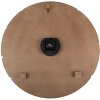 Clayre & Eef 5KL0240 Orologio da parete in legno bianco nero Ø 59x5 cm Stile country