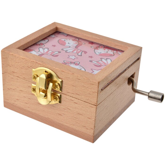Clayre & Eef 65653 Scatola musicale 9x6x4 cm