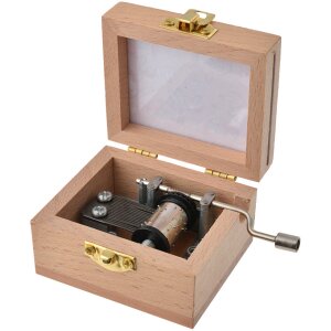 Clayre & Eef 65653 Scatola musicale 9x6x4 cm