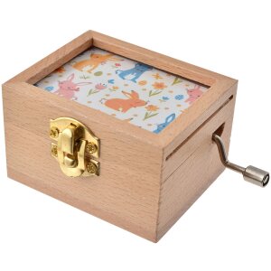 Clayre & Eef 65656 Scatola musicale 9x6x4 cm