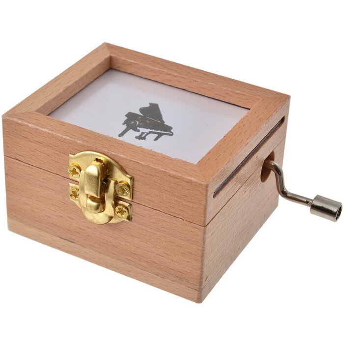 Clayre & Eef 65657 Scatola musicale 9x6x4 cm