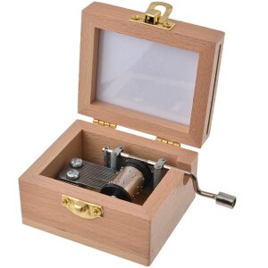 Clayre & Eef 65657 Scatola musicale 9x6x4 cm