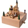 Clayre & Eef 65663 Scatola musicale 11x12x14 cm Castello