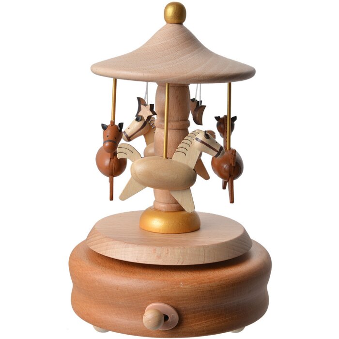 Clayre & Eef 65666 Scatola musicale Ø 11x17 cm