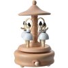 Clayre & Eef 65667 Scatola musicale Ø 11x17 cm Ballerine