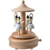 Clayre & Eef 65667 Scatola musicale Ø 11x17 cm Ballerine