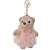 Clayre & Eef TW0611 Portachiavi orso 10x5x15 cm Beige