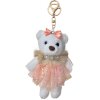 Clayre & Eef TW0612 Portachiavi orso 15 cm Bianco