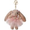 Clayre & Eef TW0614 Portachiavi Coniglio 10x5x15 cm Beige