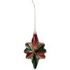 Clayre & Eef 6GL4609 Albero di Natale con decorazioni 9x4x14 cm