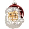Clayre & Eef 6GL4612 Guaina per albero di Natale Babbo Natale 9x8x11 cm