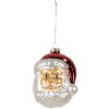 Clayre & Eef 6GL4612 Guaina per albero di Natale Babbo Natale 9x8x11 cm