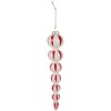 Clayre & Eef 6GL4614 Bomboniere per albero di Natale Ø 3x18 cm