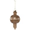 Clayre & Eef 6GL4623 Bignè per lalbero di Natale Ø 7x14 cm