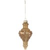 Clayre & Eef 6GL4625 Bomboniere per albero di Natale Ø 7x14 cm