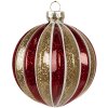 Clayre & Eef 6GL4627 Bignè per lalbero di Natale Ø 10x10 cm