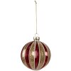 Clayre & Eef 6GL4627 Bignè per lalbero di Natale Ø 10x10 cm