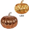 Clayre & Eef 6GL4649 Decorazione zucca LED Ø 15x13 cm / 3xAAA