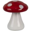 Clayre & Eef 6GL4674 Decorazione Fungo Ø 3x3 cm