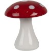 Clayre & Eef 6GL4675 Decorazione Fungo Ø 4x4 cm