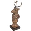 Clayre & Eef 6PR4281 Decorazione Cervo 10x8x25 cm
