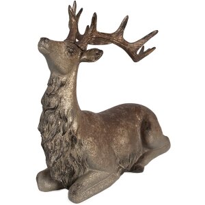 Clayre & Eef 6PR4293 Decorazione Cervo 29x15x27 cm