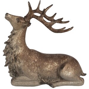 Clayre & Eef 6PR4293 Decorazione Cervo 29x15x27 cm