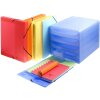 Exacompta Linicolor DIN A4 20-50 tasche PP 800µ colori assortiti