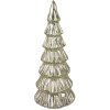 Clayre & Eef 6GL4644 Albero di Natale LED oro Ø 9x21 cm plastica