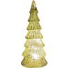 Clayre & Eef 6GL4644 Albero di Natale LED oro Ø 9x21 cm plastica